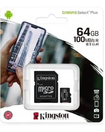 Memoria Micro SD Kingston Technology 64GB