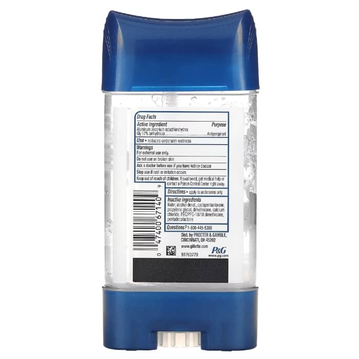 Desodorante Gillette 107g – Antitranspirante